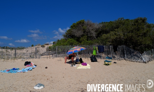 Plage en corse