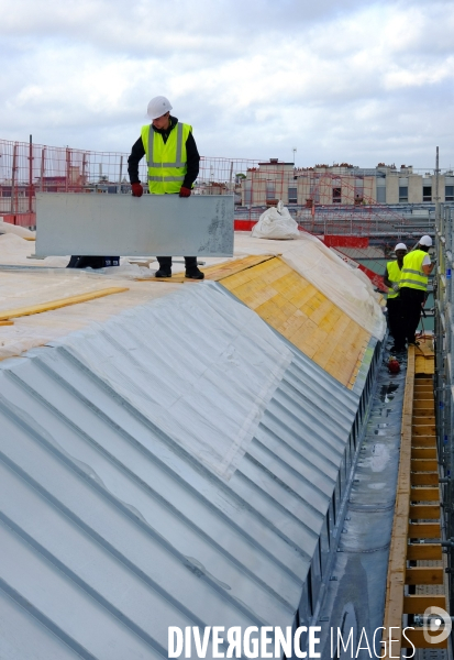 Sur le chantier de l  ESPCI PARIS-PSL