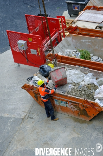 Sur le chantier de l  ESPCI PARIS-PSL