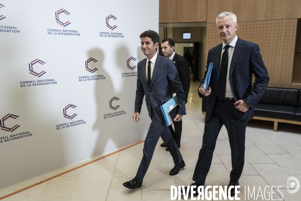 Lancement du Conseil National de la Refondation