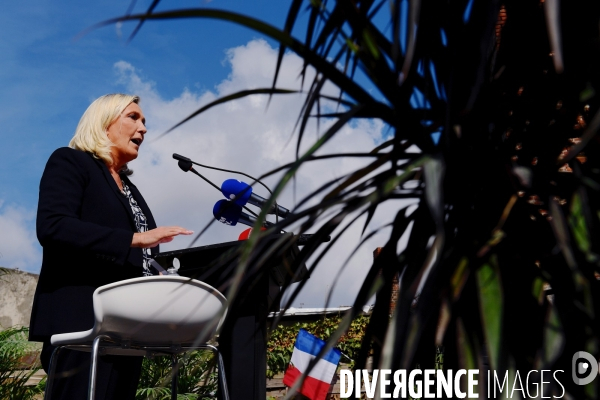 Rentrée politique de Marine le Pen