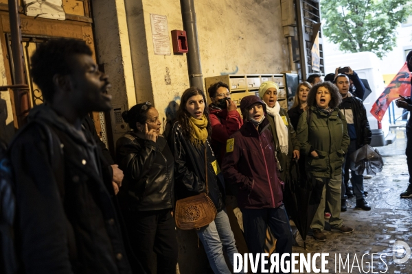 Evacuation au 89 rue Henri Barbusse à Aubervilliers