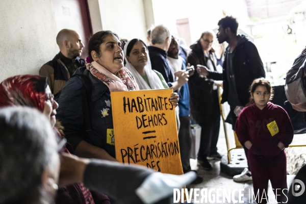 Evacuation au 89 rue Henri Barbusse à Aubervilliers