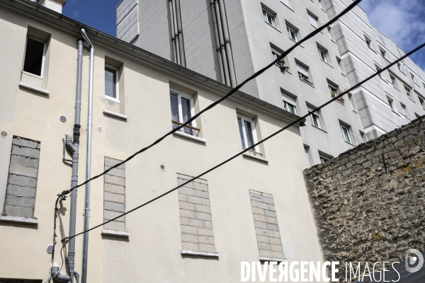 Evacuation au 89 rue Henri Barbusse à Aubervilliers
