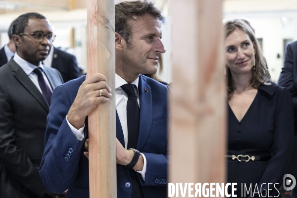 Déplacement d Emmanuel Macron aux Sables d Olonne.