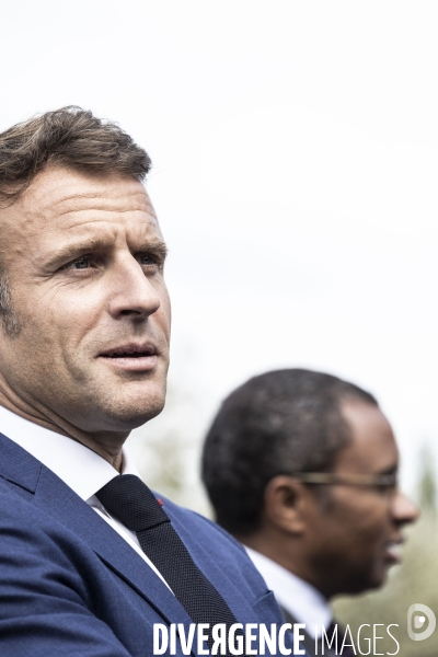 Déplacement d Emmanuel Macron aux Sables d Olonne.