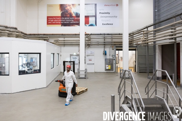 Site industriel de petfood