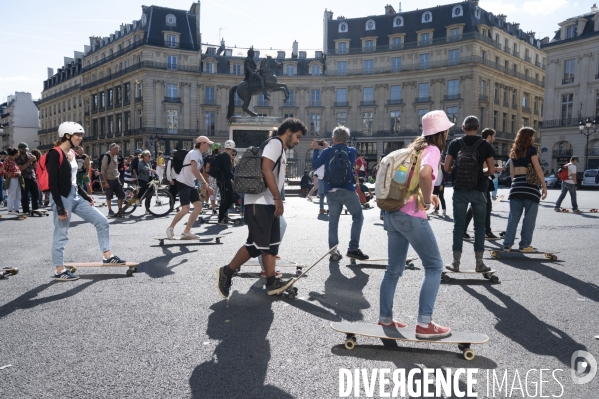 Paris Respire. Journée sans voiture 2022 à Paris