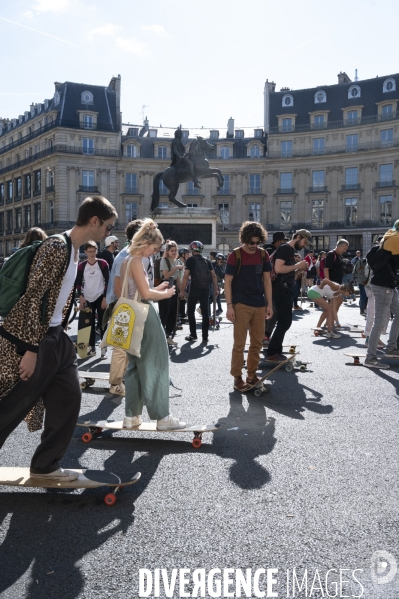 Paris Respire. Journée sans voiture 2022 à Paris