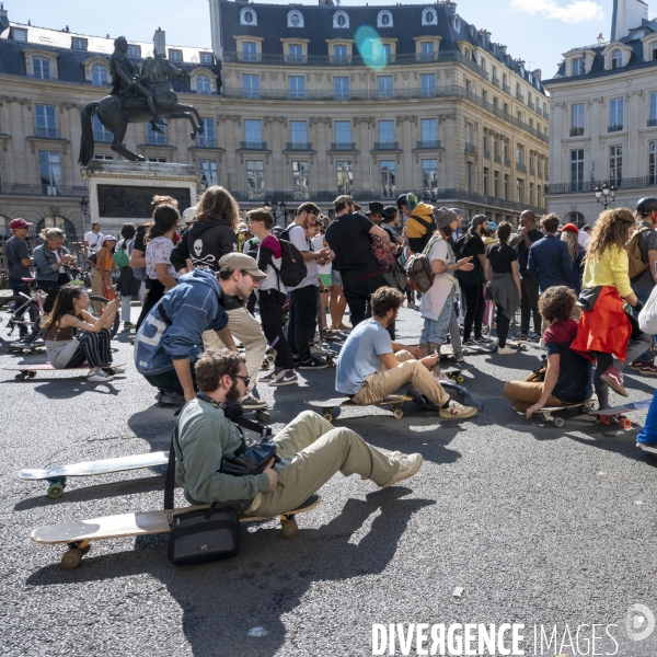 Paris Respire. Journée sans voiture 2022 à Paris