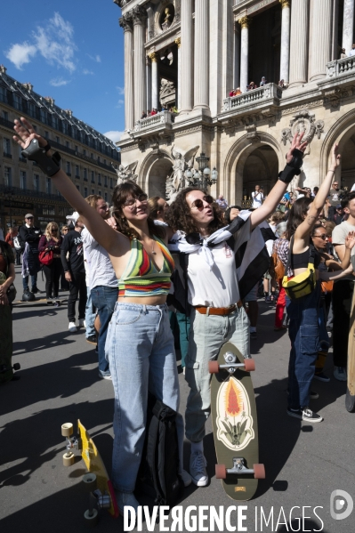 Paris Respire. Journée sans voiture 2022 à Paris