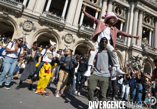 Paris Respire. Journée sans voiture 2022 à Paris