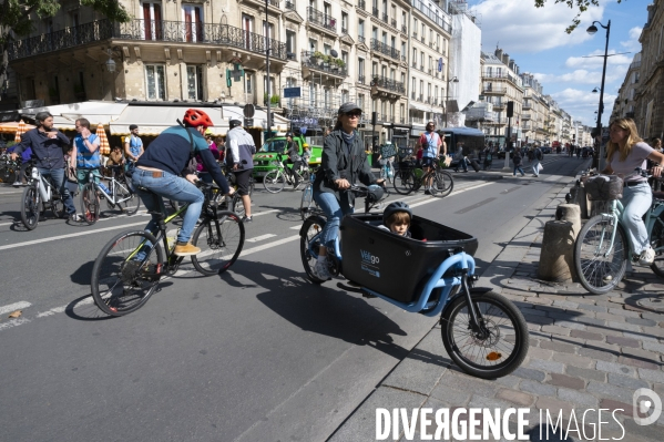 Paris Respire. Journée sans voiture 2022 à Paris