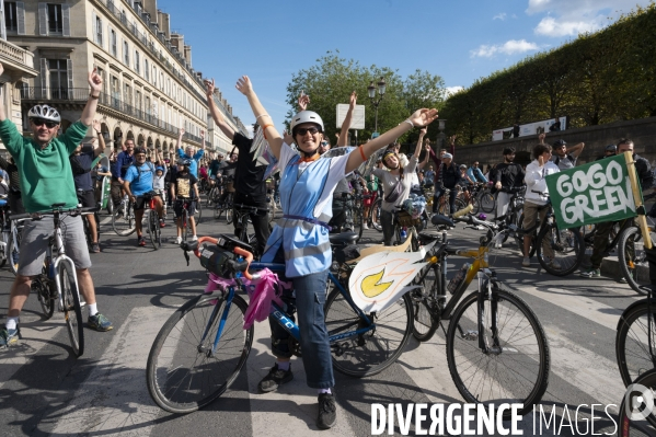 Paris Respire. Journée sans voiture 2022 à Paris