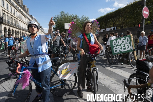 Paris Respire. Journée sans voiture 2022 à Paris