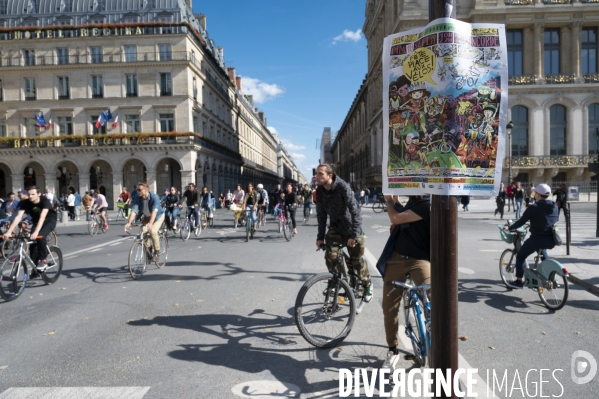 Paris Respire. Journée sans voiture 2022 à Paris