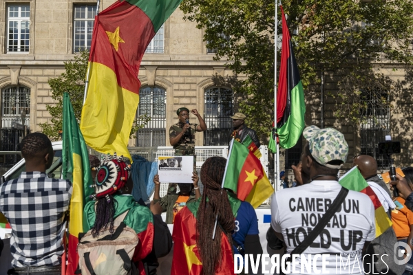 Manifestation pour la paix, la justice et la liberté au Cameroun.