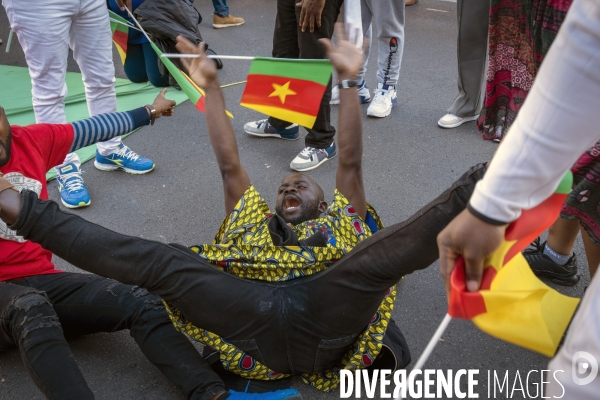 Manifestation pour la paix, la justice et la liberté au Cameroun.