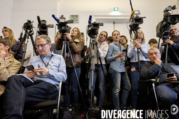 Conference de presse de rentrée du groupe parlementaire LFI