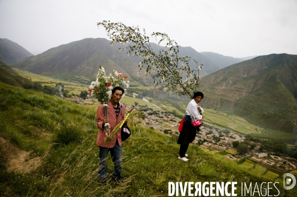 Les festivités du Glurol au Tibet septentrionnal - Glurol festivities in Eastern Tibet.