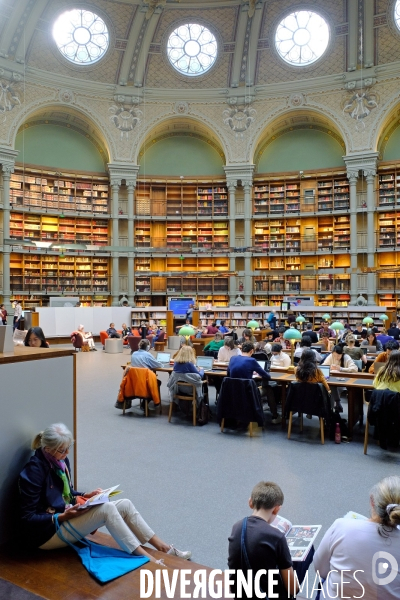 Ouverture de la salle Ovale de la BNF