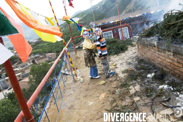 Les festivités du Glurol au Tibet septentrionnal - Glurol festivities in Eastern Tibet.