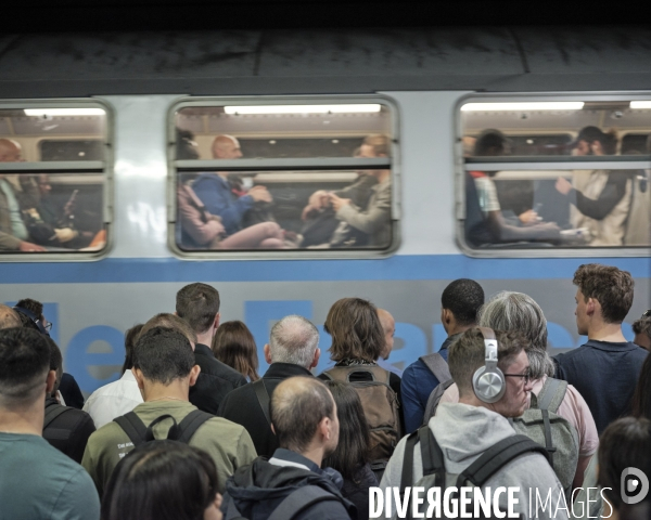 Gare du Nord, retard de RER