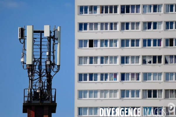 Une Antenne relais Porte de choisy