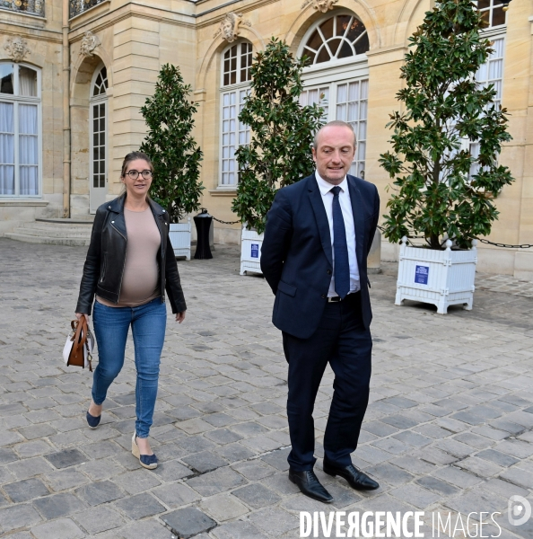 Entretiens entre Elisabeth BORNE et les présidents de groupes parlementaires