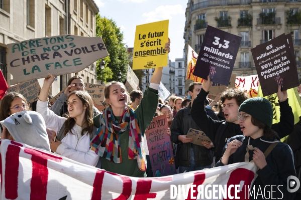 La jeunesse marche pour le climat