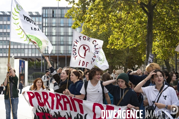 La jeunesse marche pour le climat