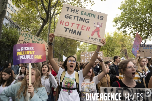 La jeunesse marche pour le climat