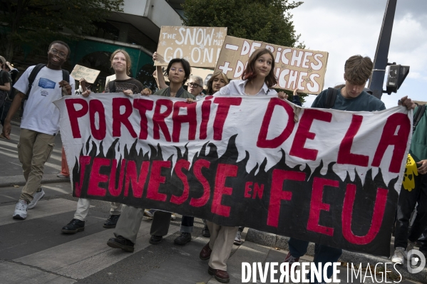 La jeunesse marche pour le climat