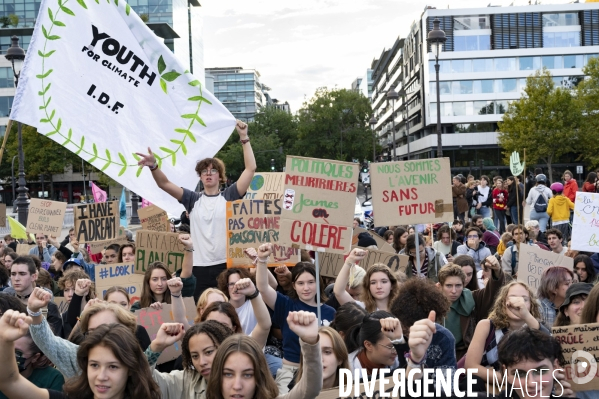 La jeunesse marche pour le climat