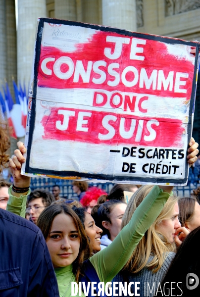 Manifestation pour le climat