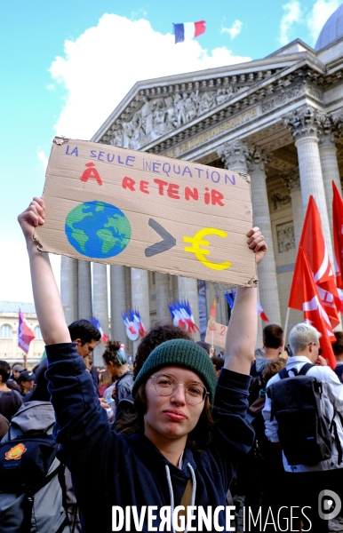 Manifestation pour le climat