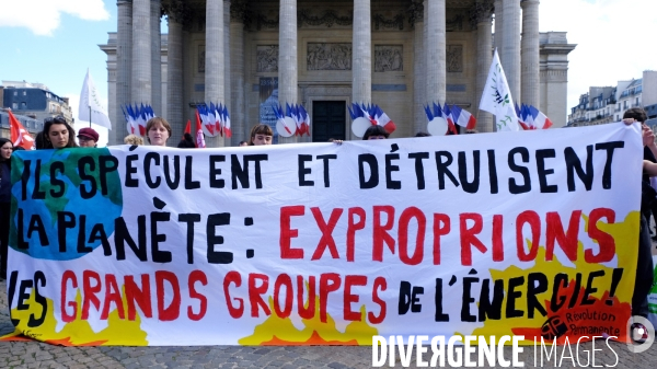 Manifestation pour le climat