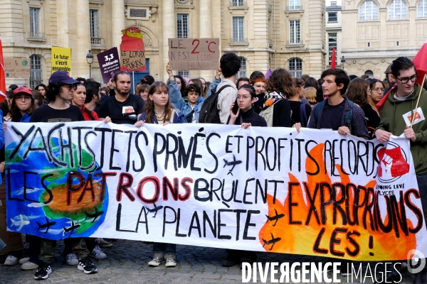 Manifestation pour le climat