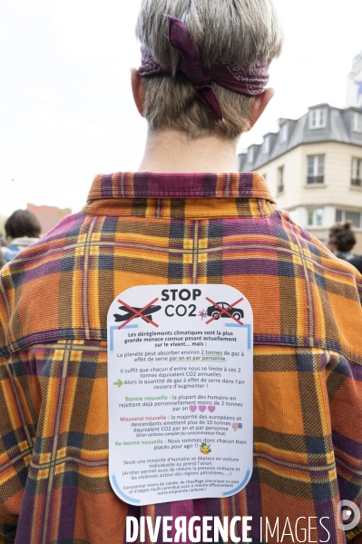 Marche pour le climat à l appel de Youth for Climate, à Paris.