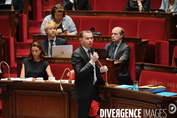 Assemblee nationale / discussion du projet de loi relatif aux mesures d urgence pour la protection du pouvoir d achat