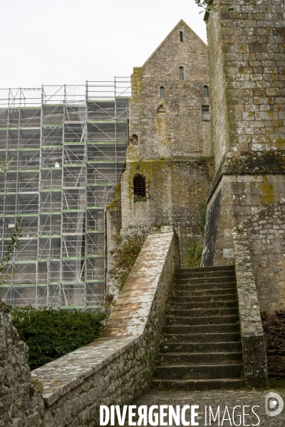 Restauration de la merveille du Mont saint Michel