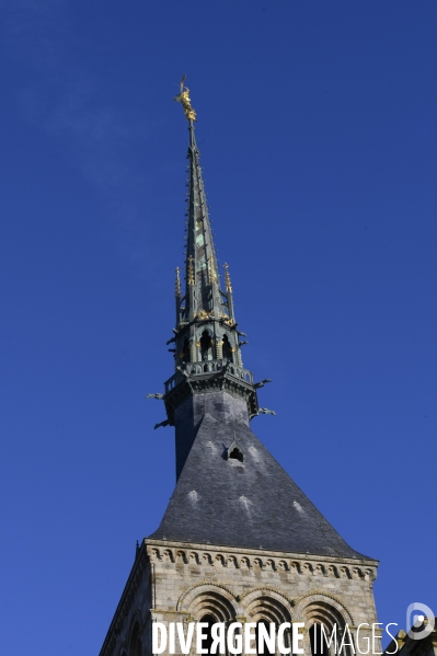 Restauration de la merveille du Mont saint Michel