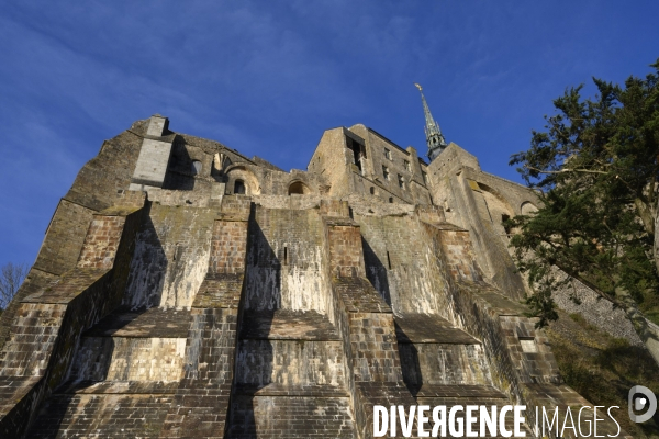 Restauration de la merveille du Mont saint Michel