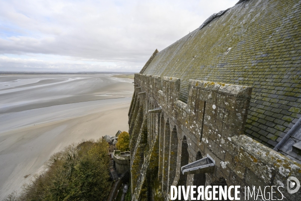 Restauration de la merveille du Mont saint Michel