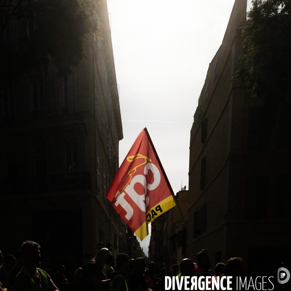 Manifestation contre la réforme des retraites