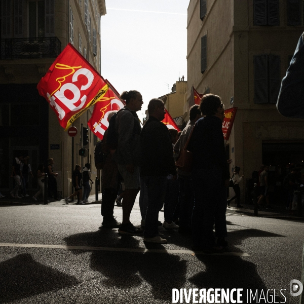 Manifestation contre la réforme des retraites