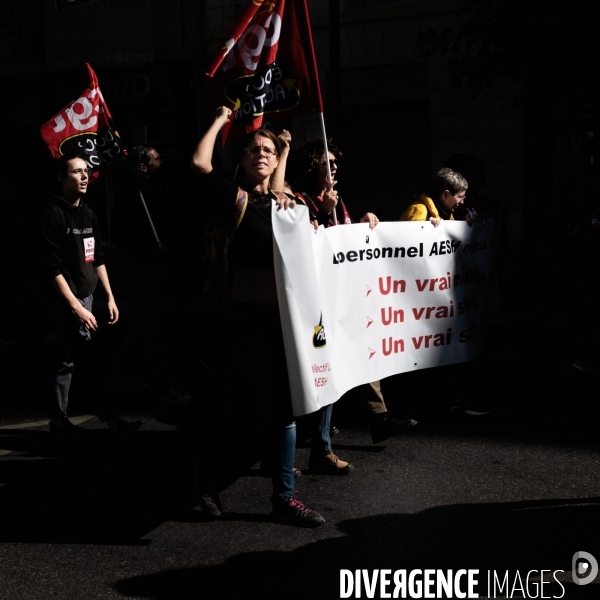 Manifestation contre la réforme des retraites