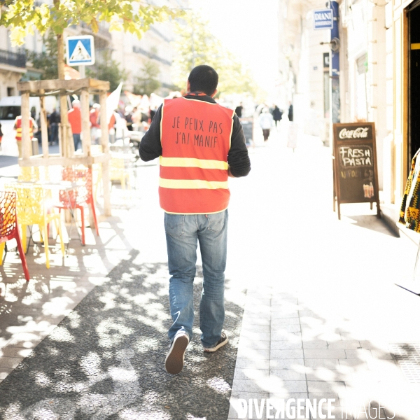 Manifestation contre la réforme des retraites