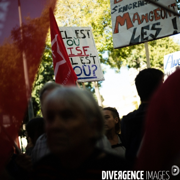 Manifestation contre la réforme des retraites