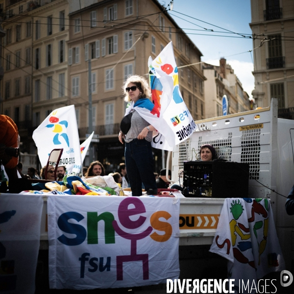 Manifestation contre la réforme des retraites